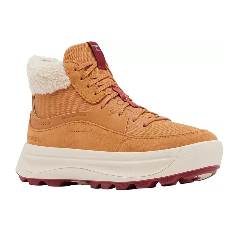 🆕 SOREL X CALIA Out 'N About 503 Mid Cozy Sneaker Boots (NWT) - Picture 7 of 8